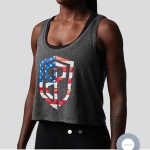 Born Primitive USA Flowy Crop Tank
